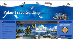 Desktop Screenshot of palau-travelguide.com